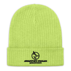 Cappellino in maglia a coste AWAKENED HUMAN